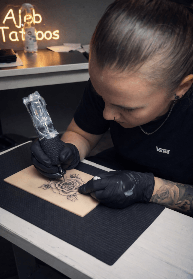 Sip and Ink Tattoo Workshop