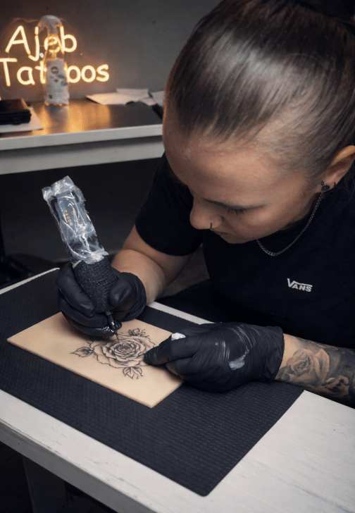 Sip and Ink Tattoo Workshop