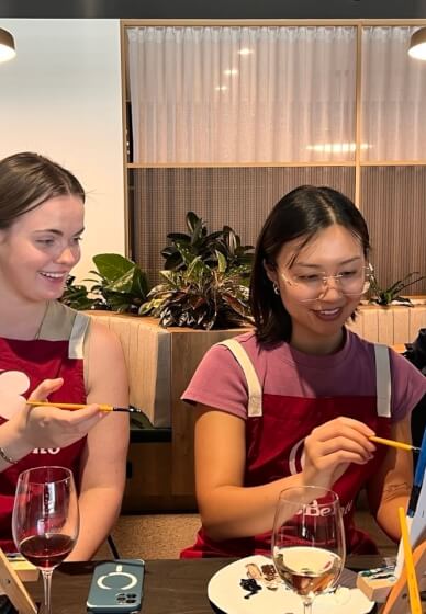 Sip and Paint Brunch Workshop