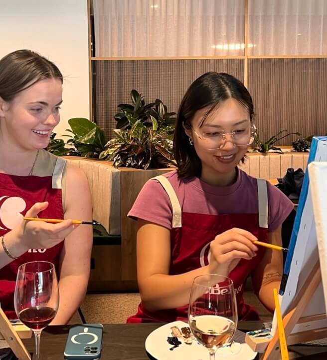 Sip and Paint Brunch Workshop