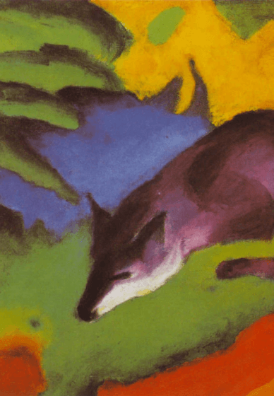 Sip and Paint Class: Blue Fox by Franz Marc