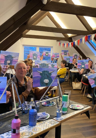 Sip and Paint Class - Petersfield