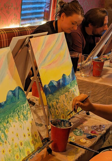 Sip and Paint Class - Preston