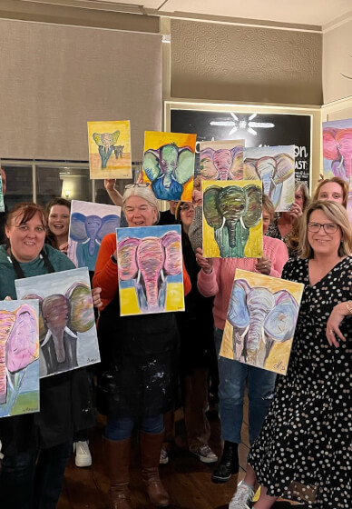 Sip and Paint Class - Shropshire