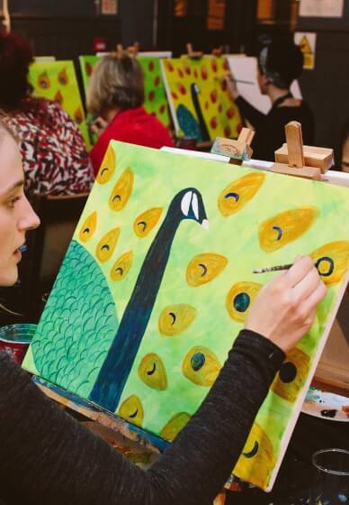 Sip and Paint Class - Surrey