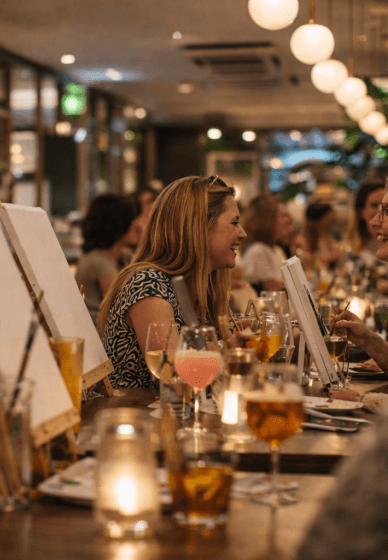 Sip and Paint Corporate Workshop