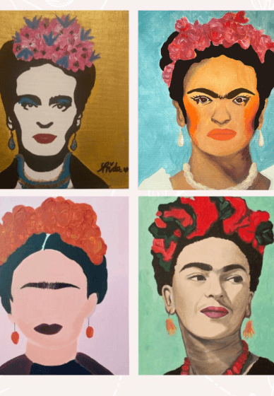Sip and Paint - Frida Kahlo