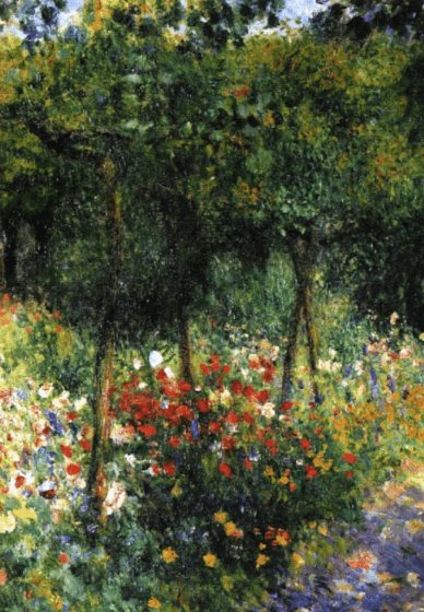 Sip and Paint: Renoir Woman in the Garden Class
