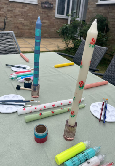 Sip and Paint Workshop: Candle Painting