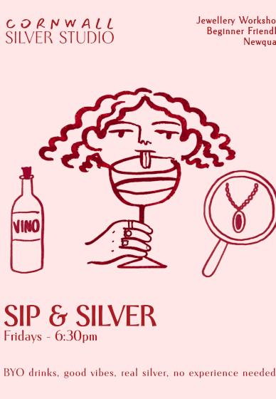 Sip and Silver Jewellery Making Workshop