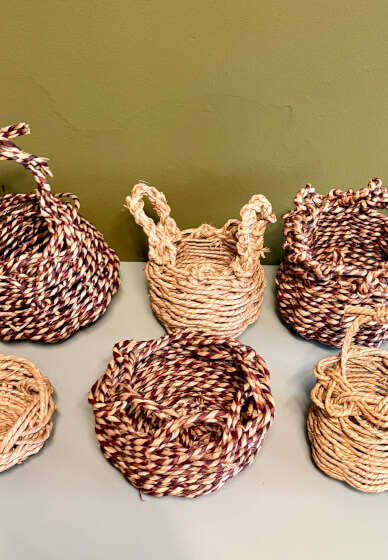 Sip and Weave: A Festive Seagrass Basket Workshop