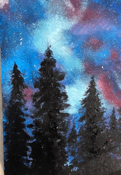 Sip N Paint Class: Galaxy Forest