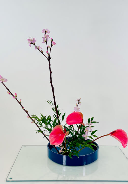 Sogetsu School of Ikebana Lesson