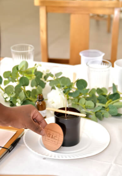 Soy Candle Making and Journaling Workshop