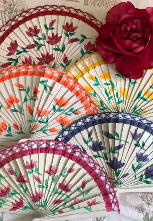 Spanish Fan Decorating Workshop for Celebrations