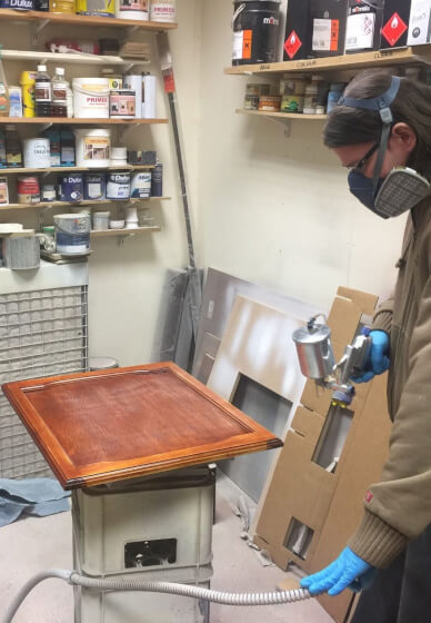 Spray Painting and Finishing Class