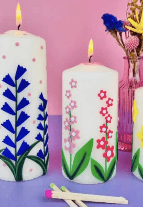 Spring Candle Customisation Workshop