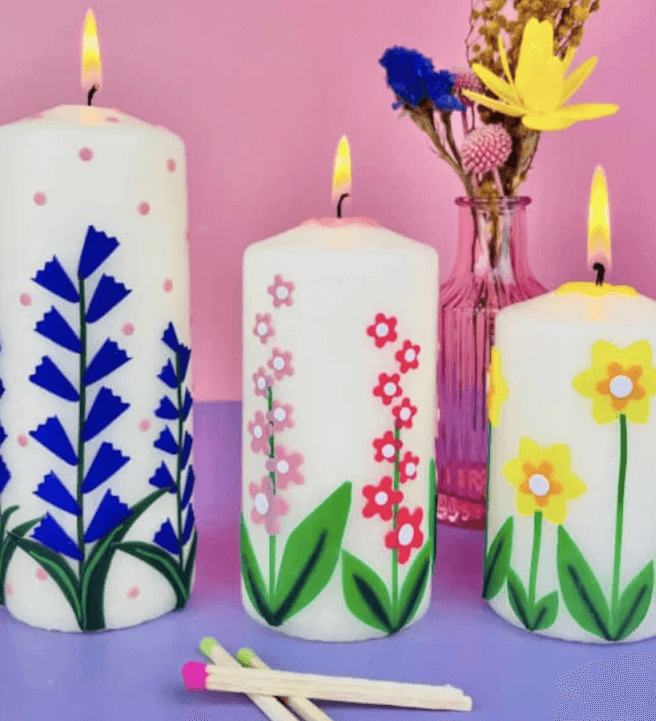 Spring Candle Customisation Workshop