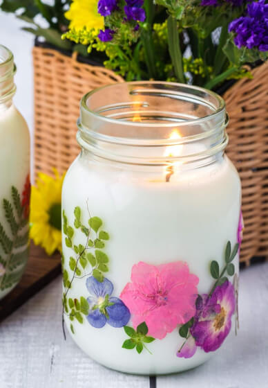Spring Candle Making and Decorating Class