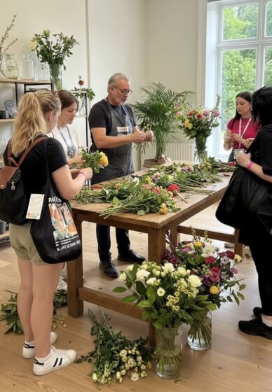 Spring Flower and Afternoon Tea Workshop