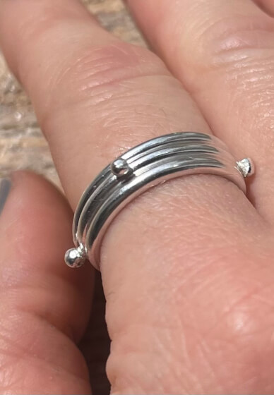 Silver Stacking Rings Workshop