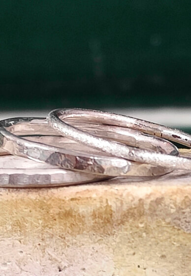 Stacking Silver Ring Making Workshop