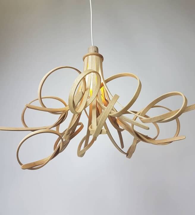 Steam Bent Lampshade Making at Home
