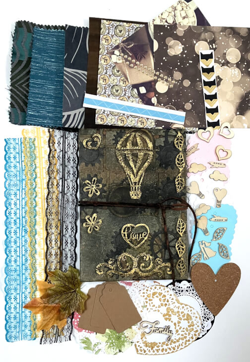 Steampunk Mixed Media Album Workshop