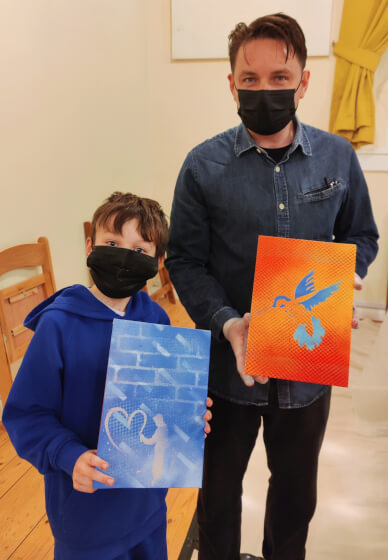 Stencil and Spray Painting Workshop: Express Session