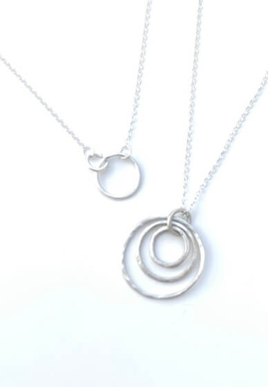 Sterling Silver Karma or Layered Necklace Course