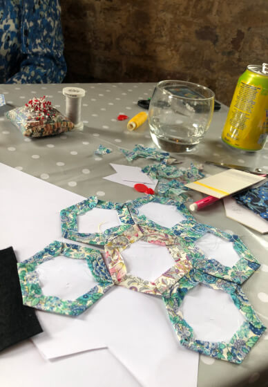 Stitch and Sip Workshop - Hexagons