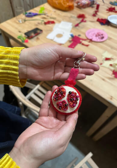 Stitch Your Own Charm - an Embroidery and Beading Workshop