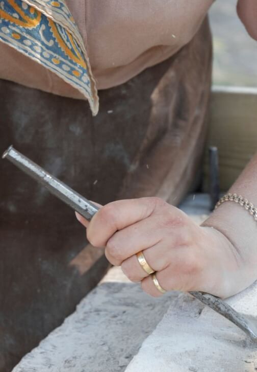 Stone Carving Workshop: Sycamore Seed in Relief