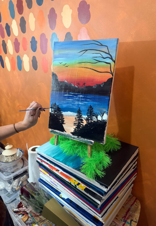 Summer Beginner's Acrylic Painting Class