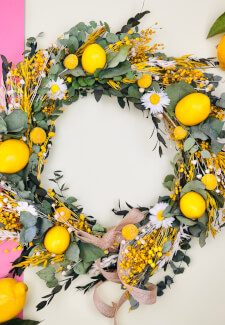 Summer Dried Flower Wreath Workshop