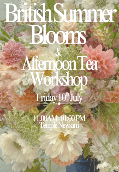 Summer Flower Arranging Workshop