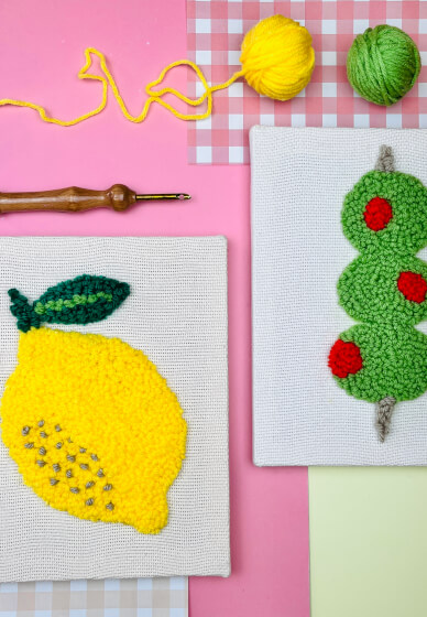 Summer Fruits Punch Needle Art Workshop