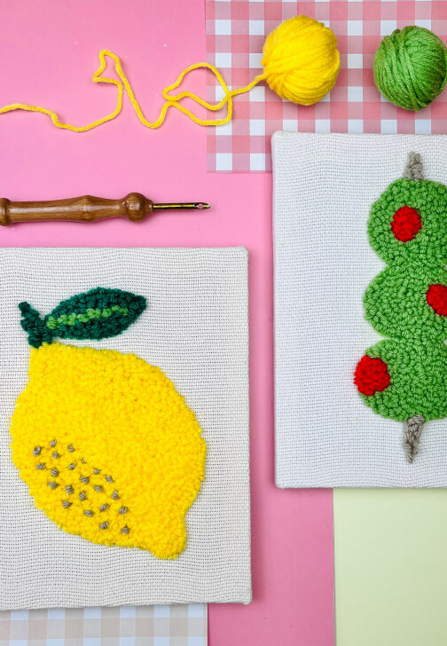 Summer Fruits Punch Needle Art Workshop