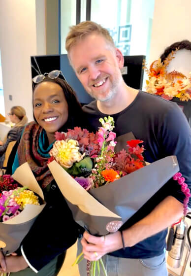 Summer Hand-Tied Flower Bouquet Workshop