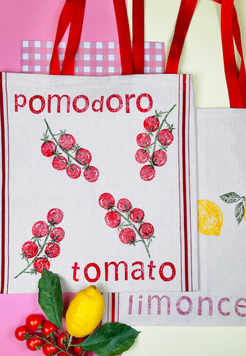 Summer Lino Printed Tote Bag Workshop