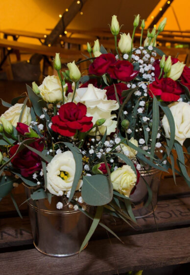 Summer Zinc Tin Flower Arrangement Workshop