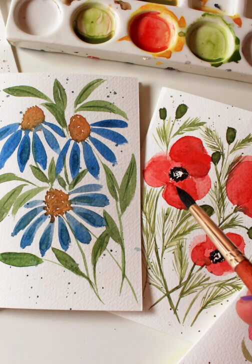 Beginner Watercolour Card Making Workshop