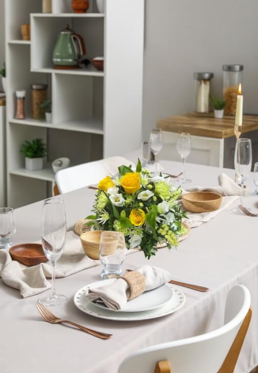 Table Flower Arrangement Class