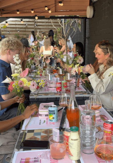 Team Building: Flower Arranging Workshop and Creative Flow