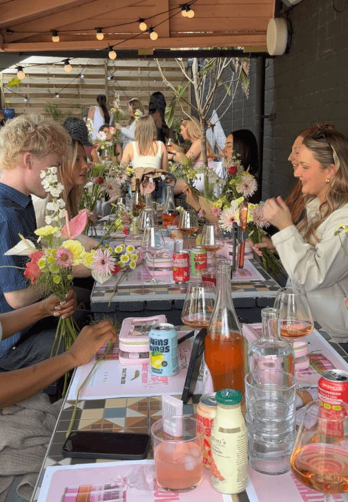 Team Building: Flower Arranging Workshop and Creative Flow