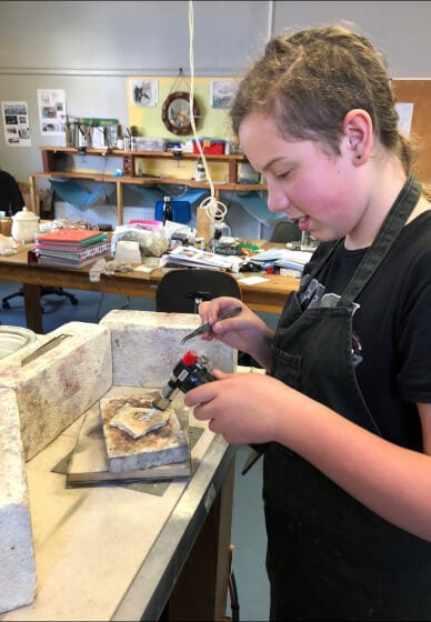 Teen and Adult Silversmithing Workshop for Beginners