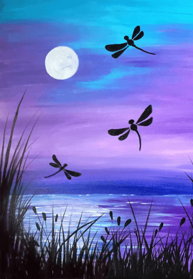 Teenager Paint Class: Brush Party