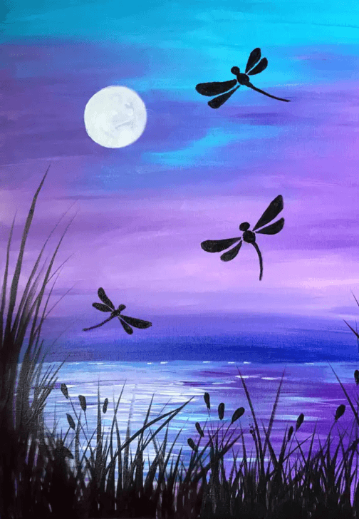 Teenager Paint Class: Brush Party