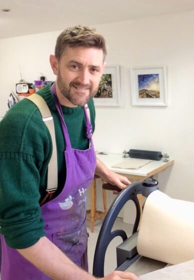 Tetrapak Animals Drypoint Printing Workshop