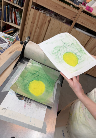 Tetrapak Printmaking Workshop